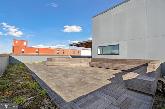 1501 N 31st St Unit 205, Philadelphia, PA 19121 - wooden deck featuring fence and a patio