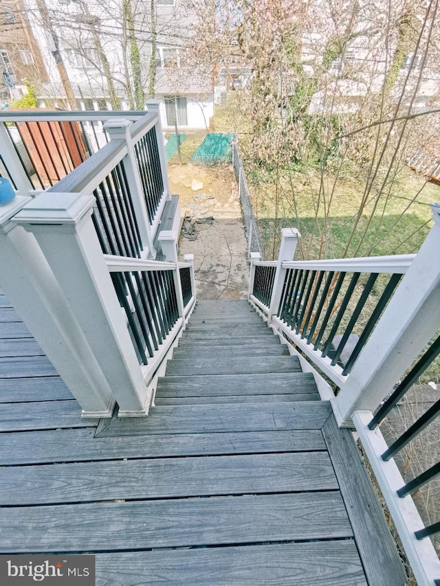 view of deck