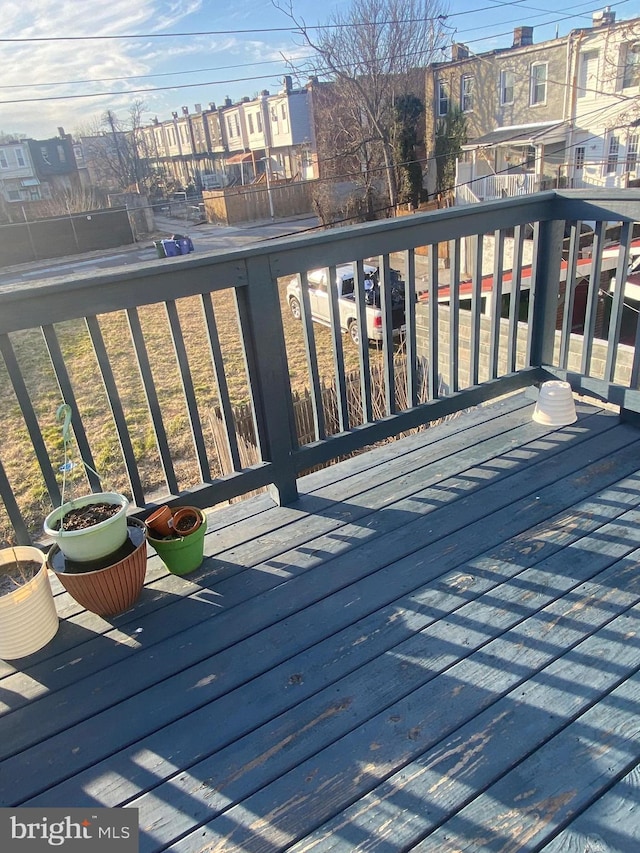 view of deck