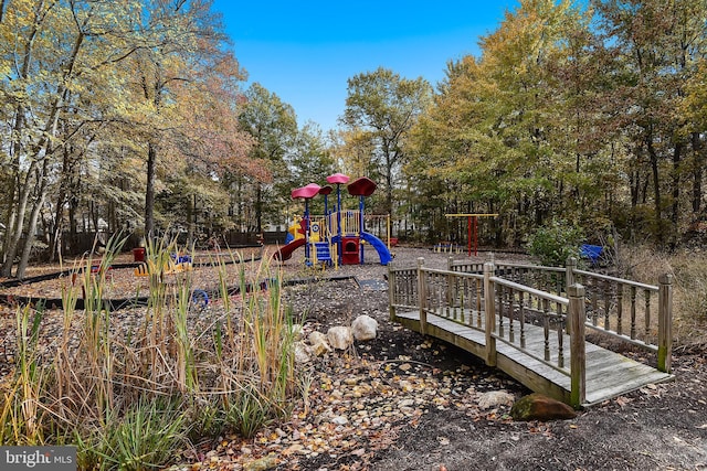 view of playground