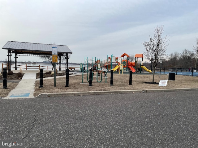 view of community playground