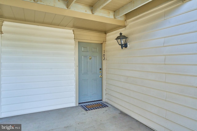 view of entrance to property