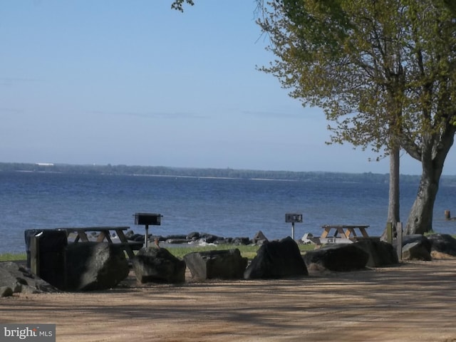 view of water feature