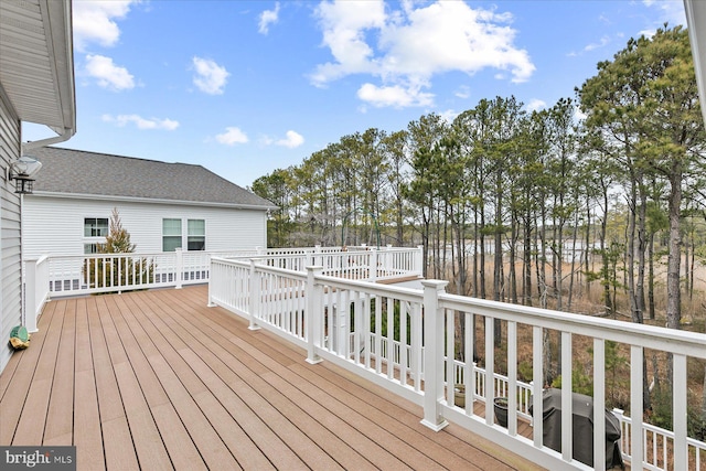 view of deck