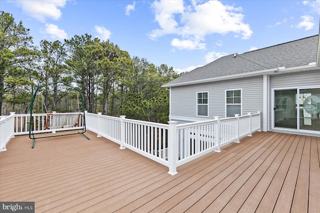 view of deck