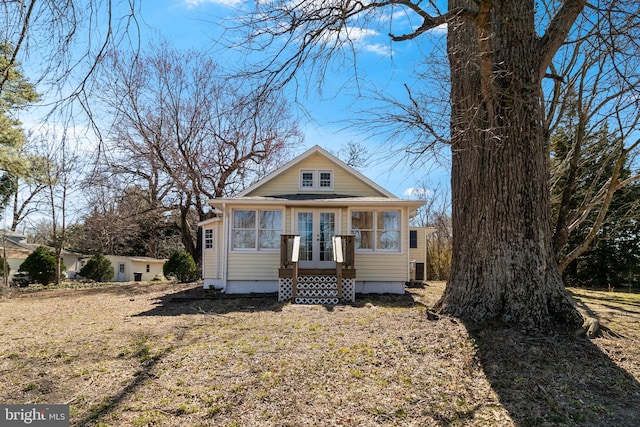 bungalow with entry steps