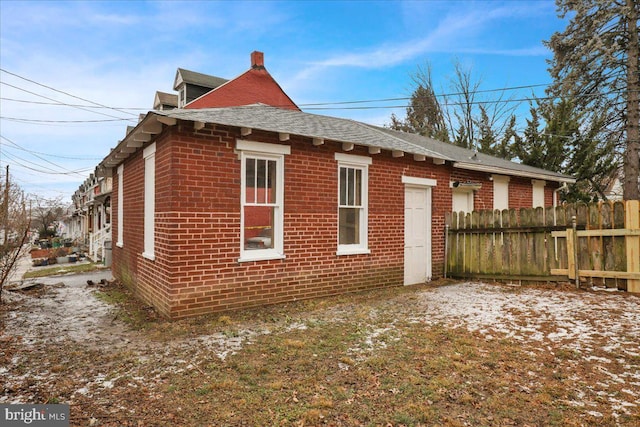 view of property exterior