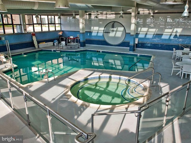 view of pool