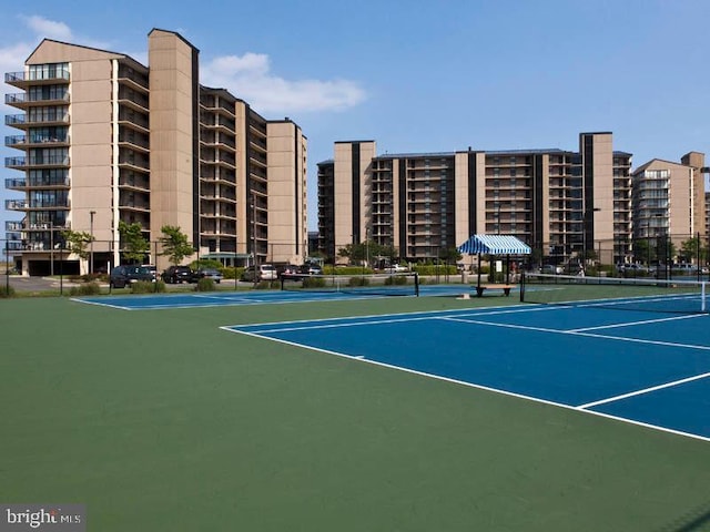 view of sport court