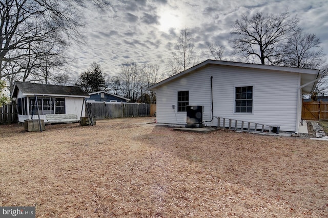 view of rear view of house