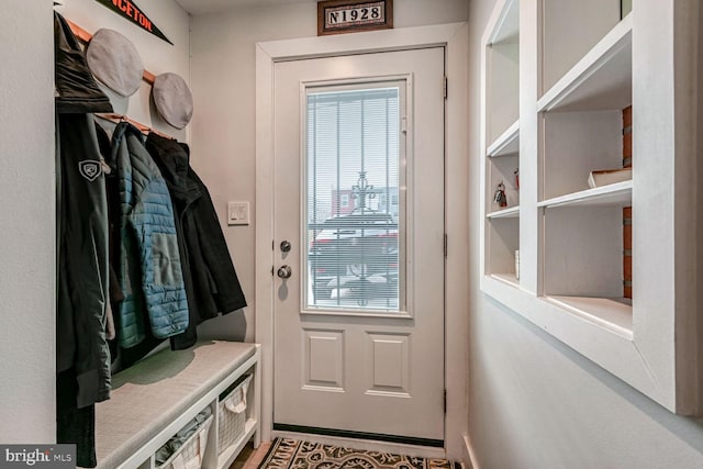 view of mudroom