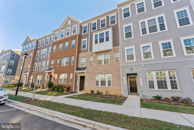 view of townhome / multi-family property