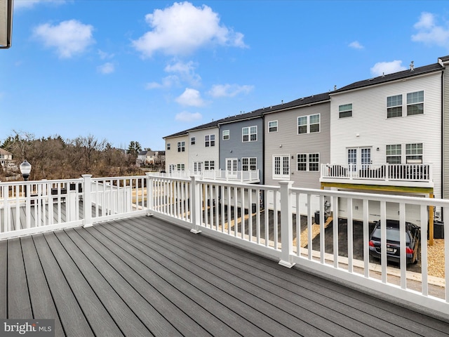 view of deck