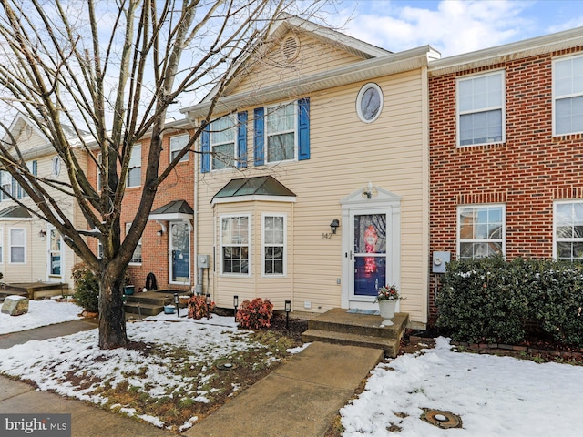 view of townhome / multi-family property