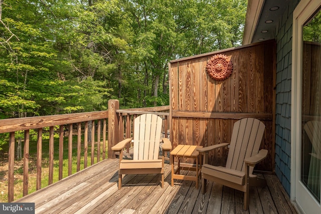 view of deck