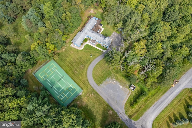 drone / aerial view