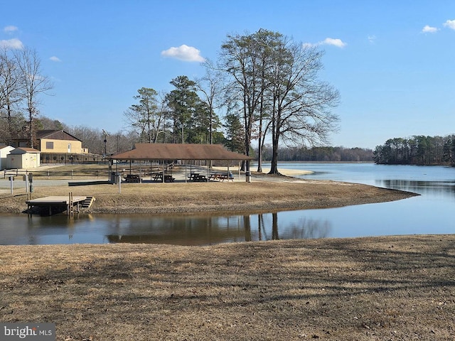 property view of water