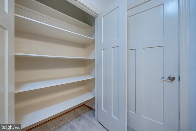 view of closet