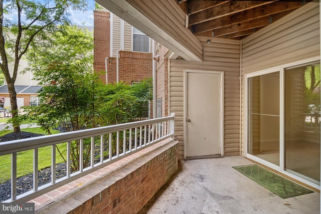 400 Symphony Cir Unit 136E, Cockeysville, MD 21030 - view of balcony