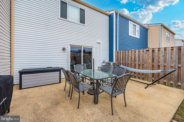 view of patio / terrace