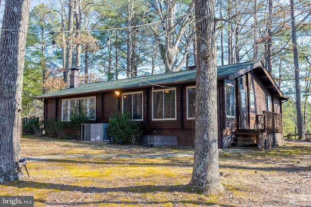 view of ranch-style home