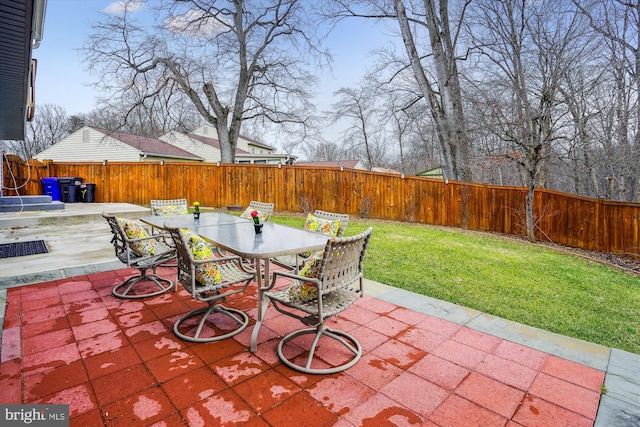 view of patio