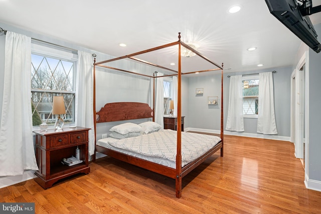 1034 Excelsior Dr, Upper Chichester, PA 19014 - bedroom with light hardwood / wood-style flooring
