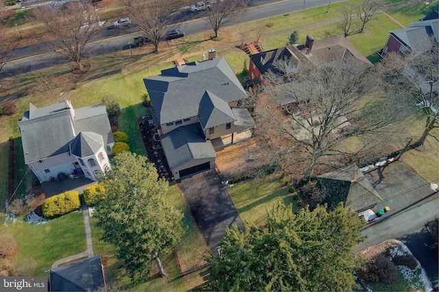 drone / aerial view