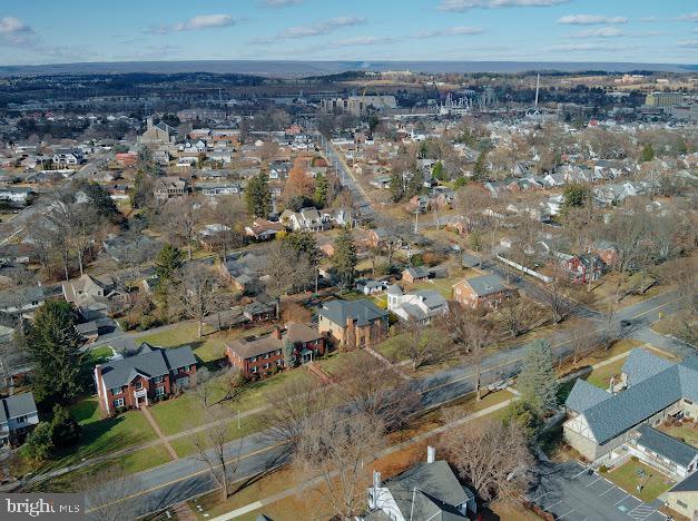 drone / aerial view