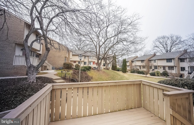 view of deck