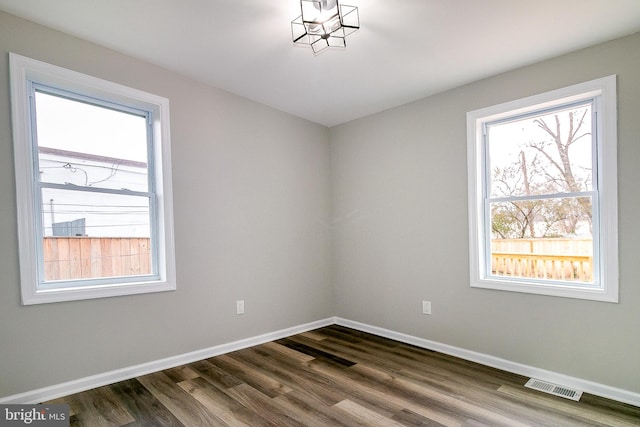 5006 Edgewood Rd, College Park, MD 20740 - spare room with wood-type flooring