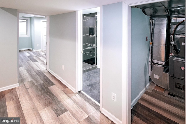 5006 Edgewood Rd, College Park, MD 20740 - hall with wood-type flooring