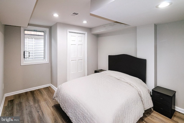 5006 Edgewood Rd, College Park, MD 20740 - bedroom with hardwood / wood-style floors