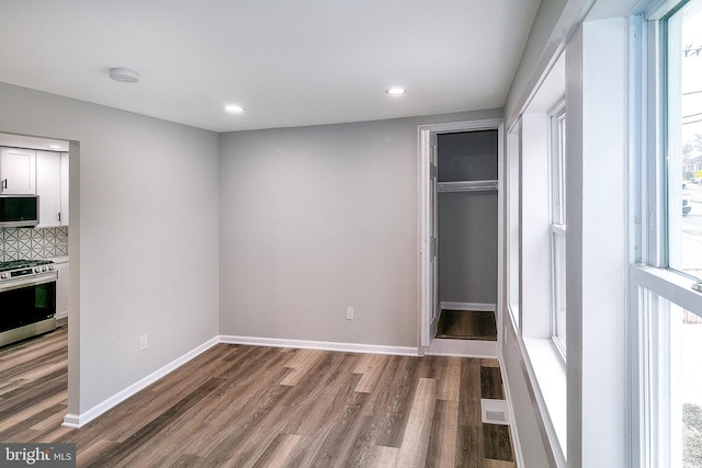 5006 Edgewood Rd, College Park, MD 20740 - unfurnished bedroom with hardwood / wood-style flooring and a closet