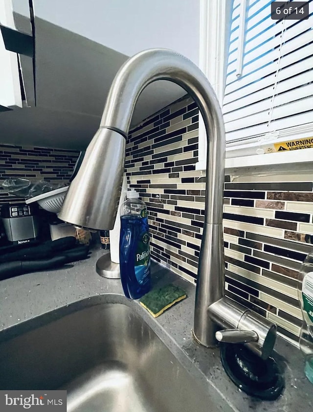 interior details with sink