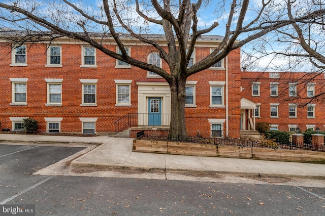 multi unit property with brick siding