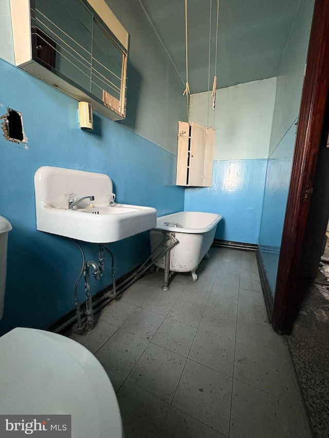 bathroom with toilet