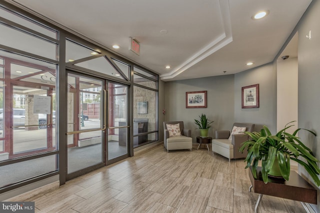 view of community lobby