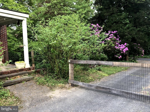 view of gate