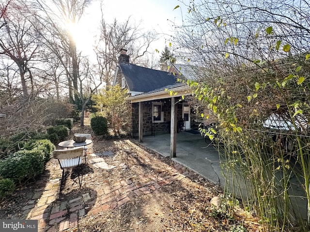 view of patio