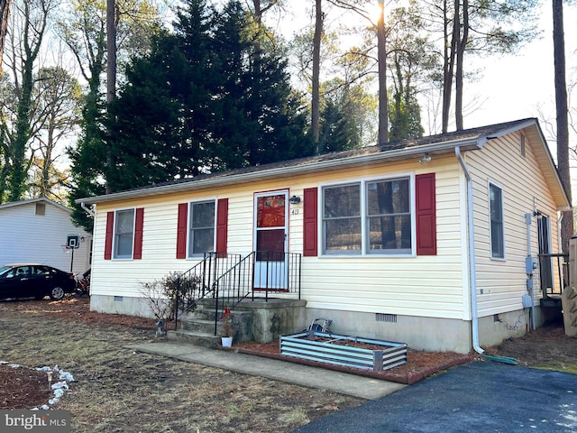 view of manufactured / mobile home