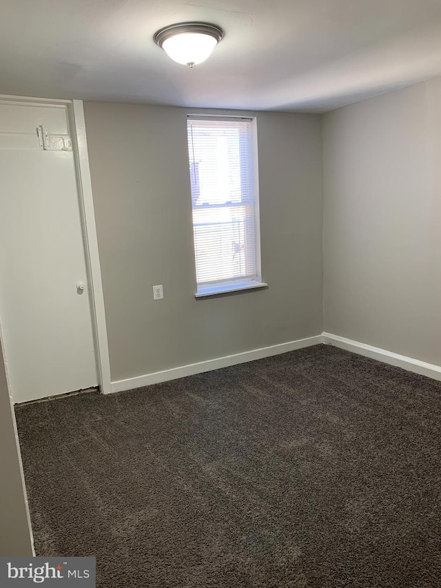 empty room featuring carpet floors