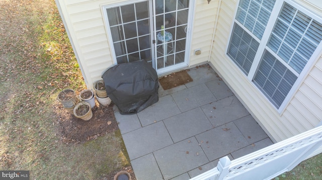 view of patio / terrace with grilling area