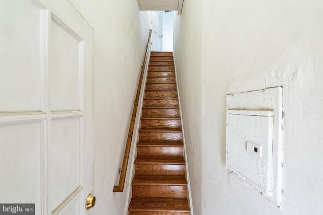 view of staircase