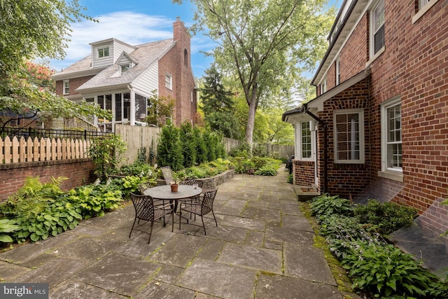 view of patio / terrace