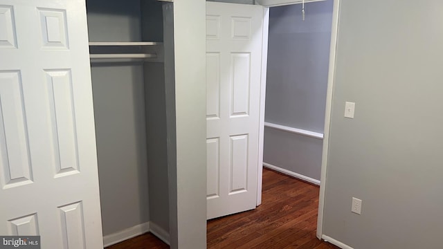 view of closet