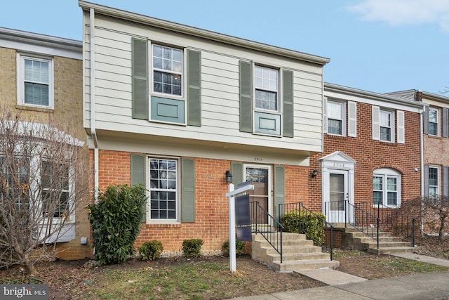 view of townhome / multi-family property