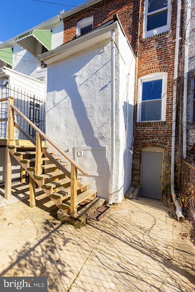 view of home's exterior featuring a patio