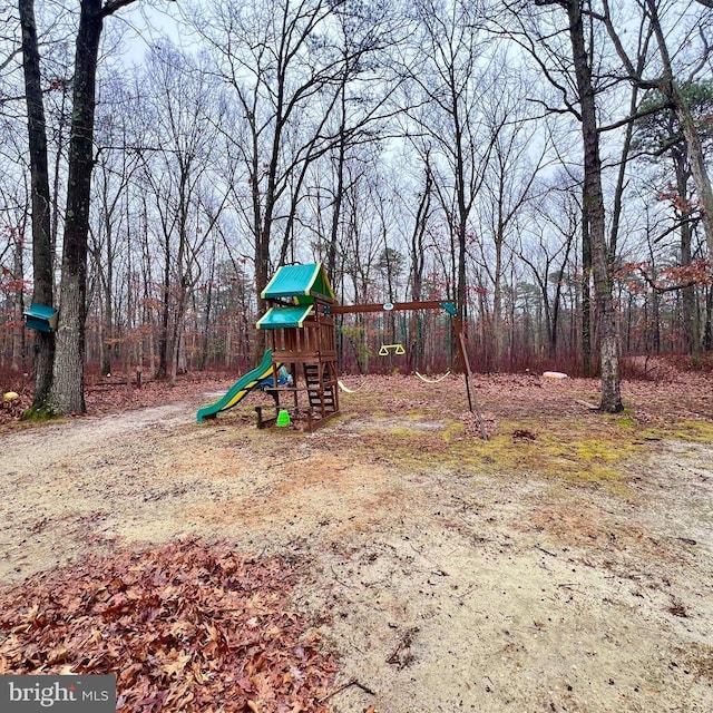 view of play area