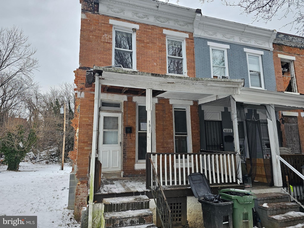 view of townhome / multi-family property